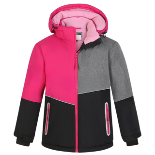 Dívčí ZIMNÍ BUNDA růžová Kugo PB3891