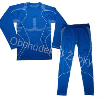 Dětské funkční prádlo, tričko a spodky modré Greenice 4845