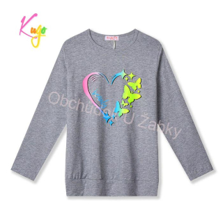 DÍVČÍ TRIČKO šedé Kugo HC9318