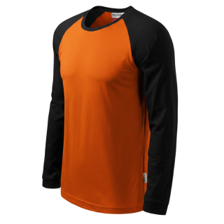 PÁNSKÉ TRIČKO oranžové Malfini Street LS