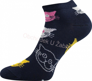 DÁMSKÉ PONOŽKY tm.modrá Fuski Boma Piki 52