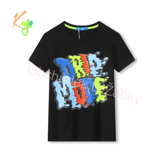 CHLAPECKÉ TRIČKO černé Kugo FC0311