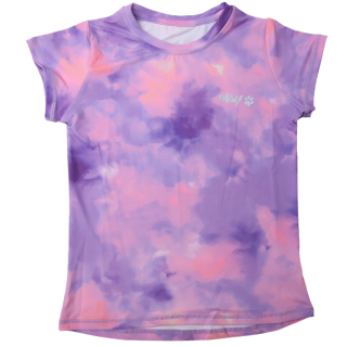 DÍVČÍ funkční TRIČKO fialové Wolf S2416