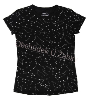 DÍVČÍ TRIČKO černé Wolf S2412B