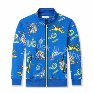 CHLAPECKÁ MIKINA modrá Kugo HC9302