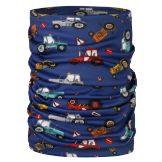 Funkční nákrčník/multifunkční šátek modrý Dráče