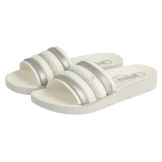 Dětské pantofle stříbrné Befado