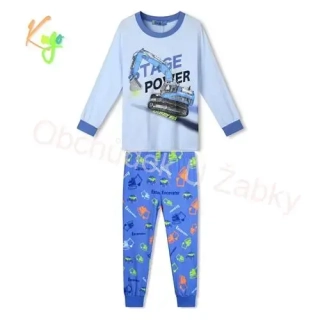 CHLAPECKÉ PYŽAMO modrá Kugo MP1370