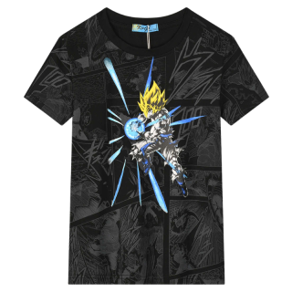 CHLAPECKÉ TRIČKO černé Kugo GC8603