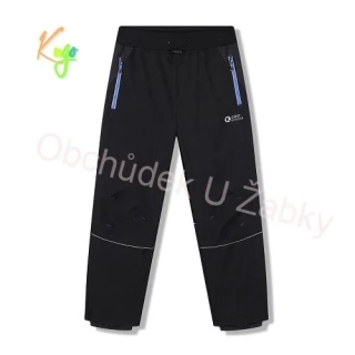 Dětské softshellové kalhoty černé KUGO HK5657