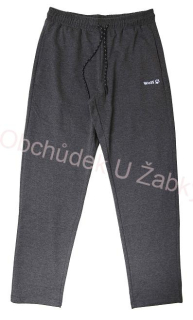  Pánské tepláky šedý melír Wolf T2475B