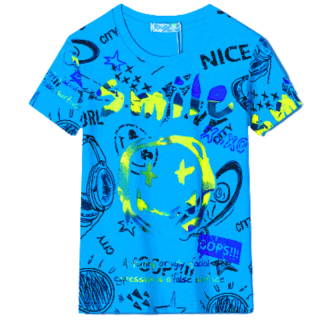 CHLAPECKÉ TRIČKO Kugo modré FB3808