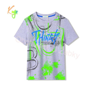 CHLAPECKÉ TRIČKO šedé Kugo HC9349