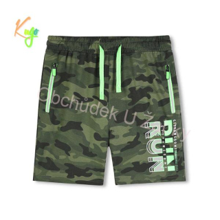 CHLAPECKÉ ŠORTKY maskáčové zelené Kugo TM8252