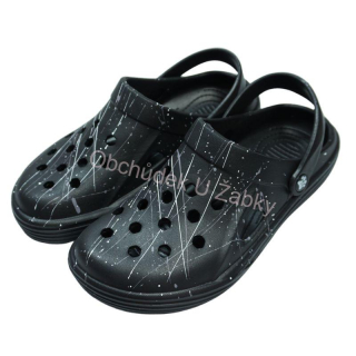 Pánské nazouváky gumové černé Listar 9073A