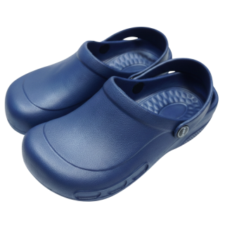 Dámské gumové nazouváky plné modré Pakie LS8860B