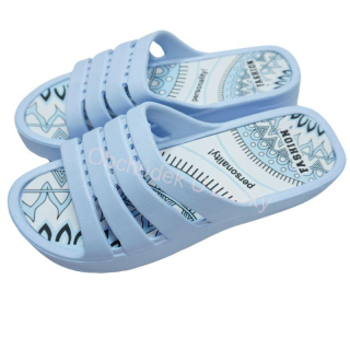 Gumové pantofle dámské sv.modré Listar 9063B