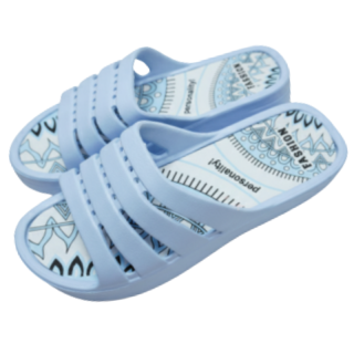 Gumové pantofle dámské sv.modré Listar 9063B