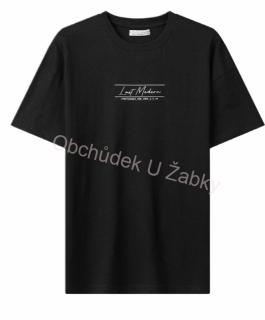 Pánské tričko černé Glo Story 3546