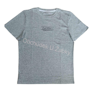 Pánské tričko šedé Glo Story 3546