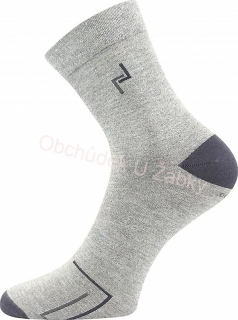 Pánské zdravotní ponožky šedé melé Fuski Boma Voxx Broger 01