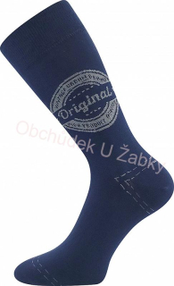 Pánské klasické ponožky tm.modré Fuski Boma Voxx Kuba