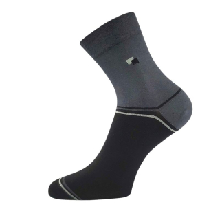 Pánské zdravotní ponožky tm.šedé Fuski Boma Voxx Roger 01