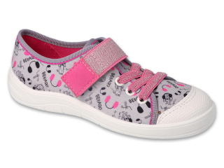 Dívčí tenisky šedé Befado 351Y024