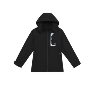 Pánská softshellová bunda černá  Kugo HB8632