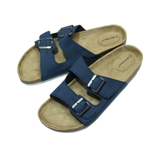 Pánské pantofle korkové modré N/M 2242/13