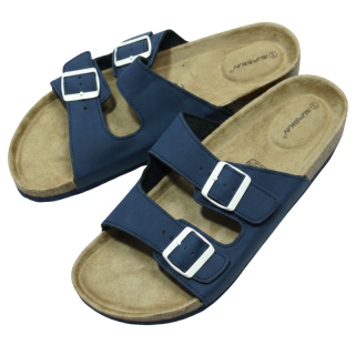 Pánské pantofle korkové modré N/M 2242/13