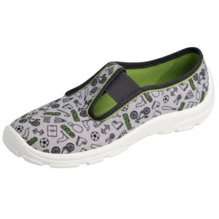 CHLAPECKÉ bačkory šedé Sport BEFADO 975Y183