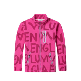 Dívčí FLEESOVÁ MIKINA růžová Kugo FM0331