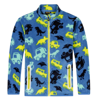 CHLAPECKÁ FLEESOVÁ MIKINA modrá FM9711