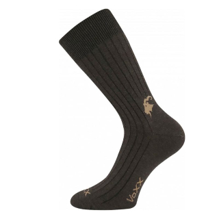 DÁMSKÉ, PÁNSKÉ PONOŽKY Cashmere Love hnědá Fuski Boma Voxx