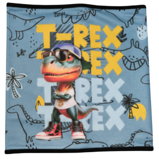 Chlapecký nákrčník modrý T-Rex KEV 2024-135