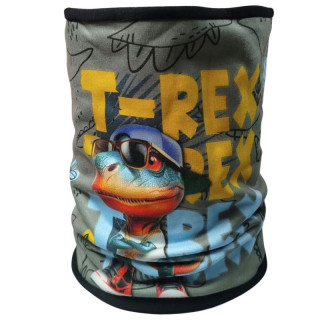 Chlapecký nákrčník tm.šedý T-Rex KEV 2024-135