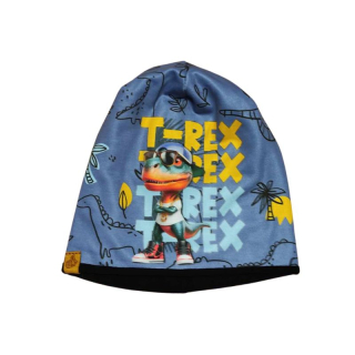 Chlapecká podzimní/jarní čepice  švestkově modrá T-REX KEV 2024-135