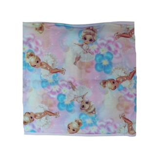 Dívčí nákrčník růžový víly KEV 2024-126