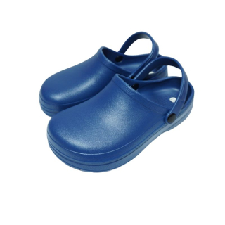 Dámské gumové nazouváky plné modré Listar LS801b