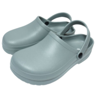 Dámské gumové nazouváky plné šedé Listar LS801b