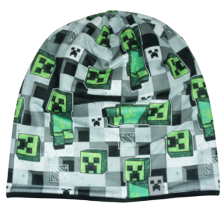 Chlapecká podzimní/jarní čepice  šedá  KEV 2024-132