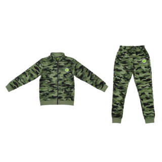 CHLAPECKÁ TEPLÁKOVÁ SOUPRAVA zateplená maskáčová khaki SEZON L3522