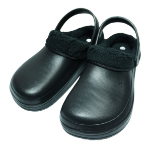 DÁMSKÉ GUMOVÉ NAZOUVÁKY ZATEPLENÉ PLNÉ černé Listar LS803W