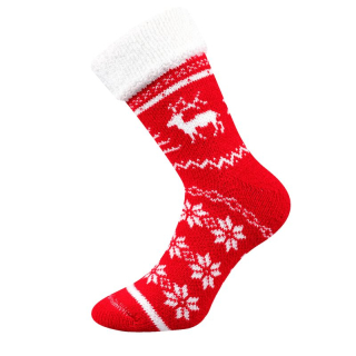 Dámské thermo ponožky červené Norway Fuski Boma Voxx