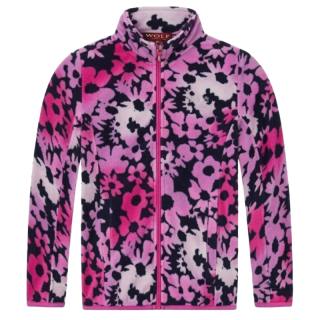 Dívčí FLEESOVÁ MIKINA růžová Wolf B2441