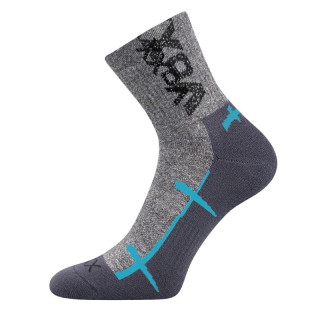 Pánské,dámské teplé ponožky Walli sv.šedé Fuski Boma Voxx
