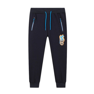 CHLAPECKÉ TEPLEJŠÍ TEPLÁKY tm.modré Kugo GT8682