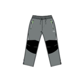 Chlapecké zateplené outdoorové kalhoty šedé Sezon SF2122