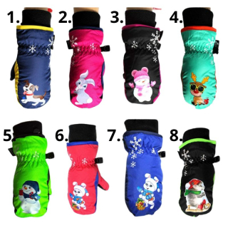 DĚTSKÉ PALCOVÉ RUKAVICE Echt C063-24